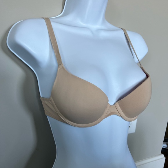 Nude/Beige Pushup Bra - 32B - Victorias Secret PINK - Picture 2 of 8